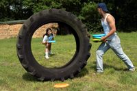 Ferienlager Kulturinsel Einsiedel - Frisbee Golf 2